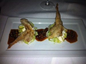Fried Quail at Coquette. Photo By Jenny Sklar.