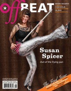 OffBeat Magazine September 2010 Issue. Photo of Susan Spicer by Elsa Hahne.