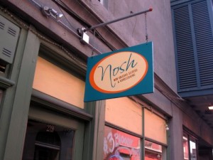 Nosh Restaurant New Orleans. Photo by Jenny Sklar.