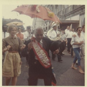 Alcide "Slow Drag" Pavageau. Photo courtesy of the Louisiana State Museum. Alcide "Slow Drag" Pavageau. Photo courtesy of the Louisiana State Museum.