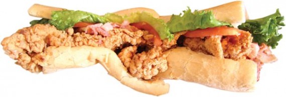 The Ray-Ray Po-Boy (chicken tenders, Chisesi ham, and cheese)...
</p>
				<div class=
