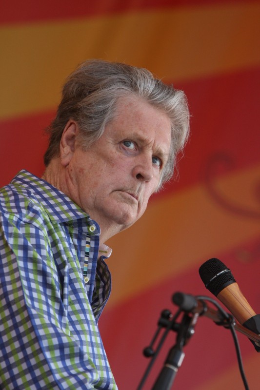 Brian Wilson at the New Orleans Jazz &amp; Heritage Festival, Friday, April 27. Photo by Earl Perry - may-12-blogs-brian-by-earl-perry-e1335896914439-533x800