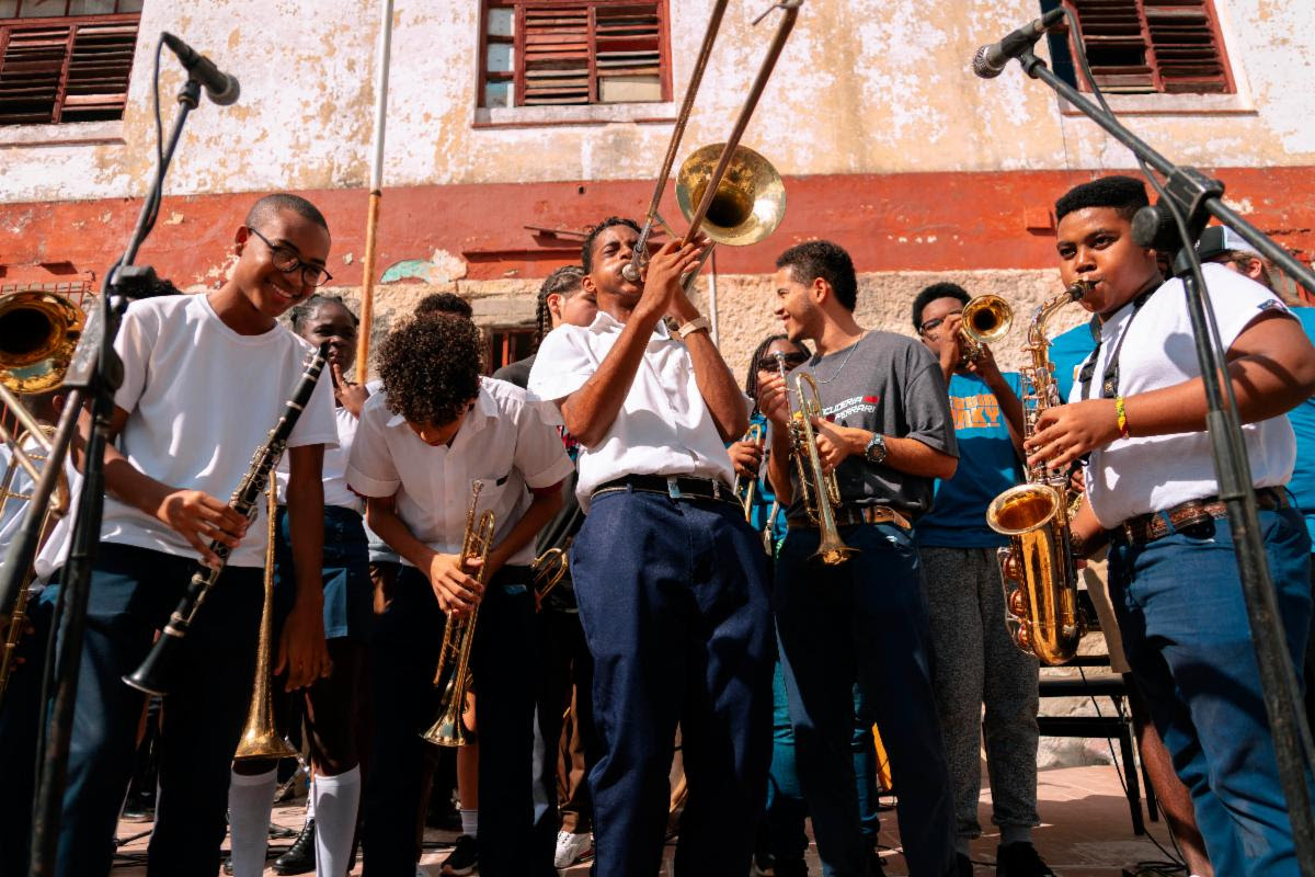 Trombone Shorty performing in 2025